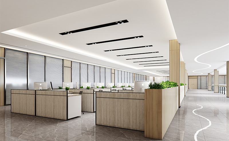 濟南貝蘭圭電子科技公司45000平廠房裝修